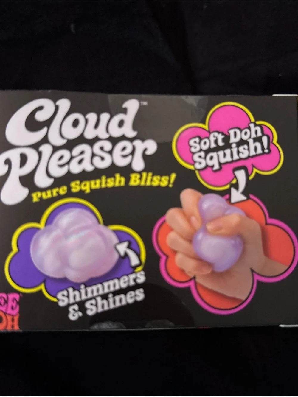 Cloud Pleaser Soft Squish - Iridescent Lavender Cloud